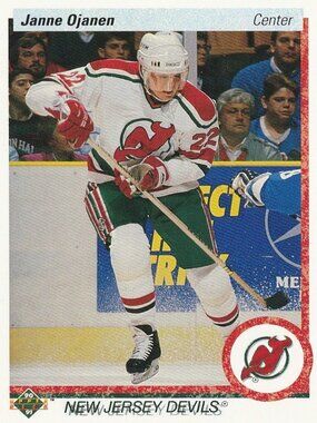 Janne Ojanen - 1990/1991 Upper Deck Hockey Card